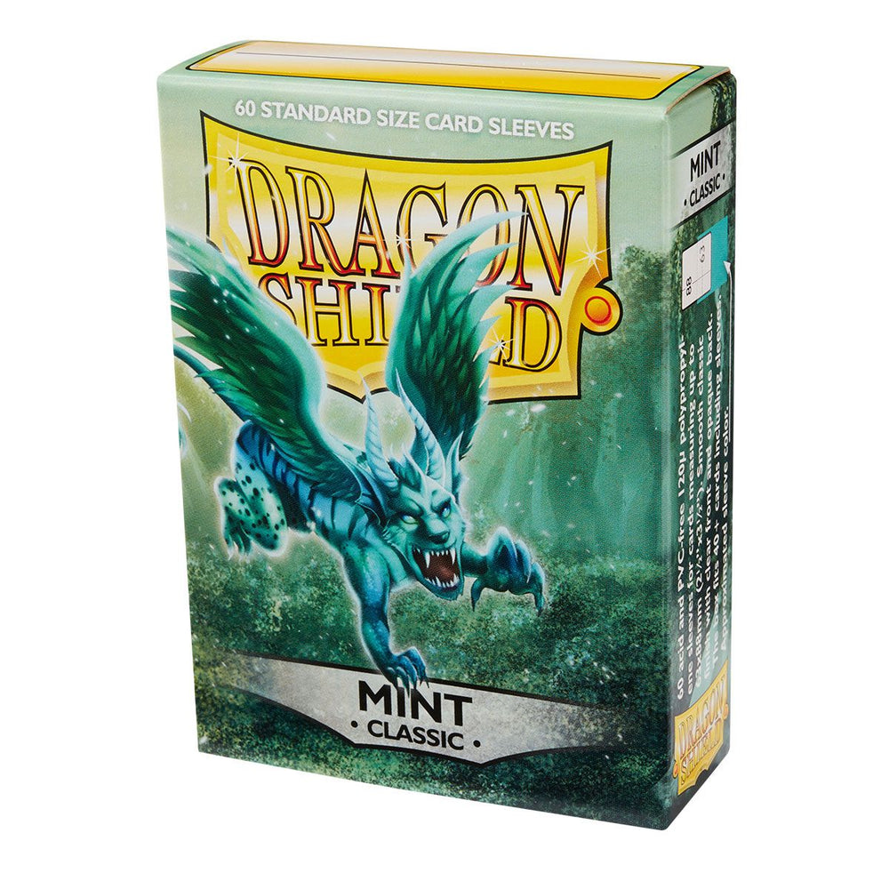 Dragon Shield: Standard 60ct Sleeves - Mint (Classic)