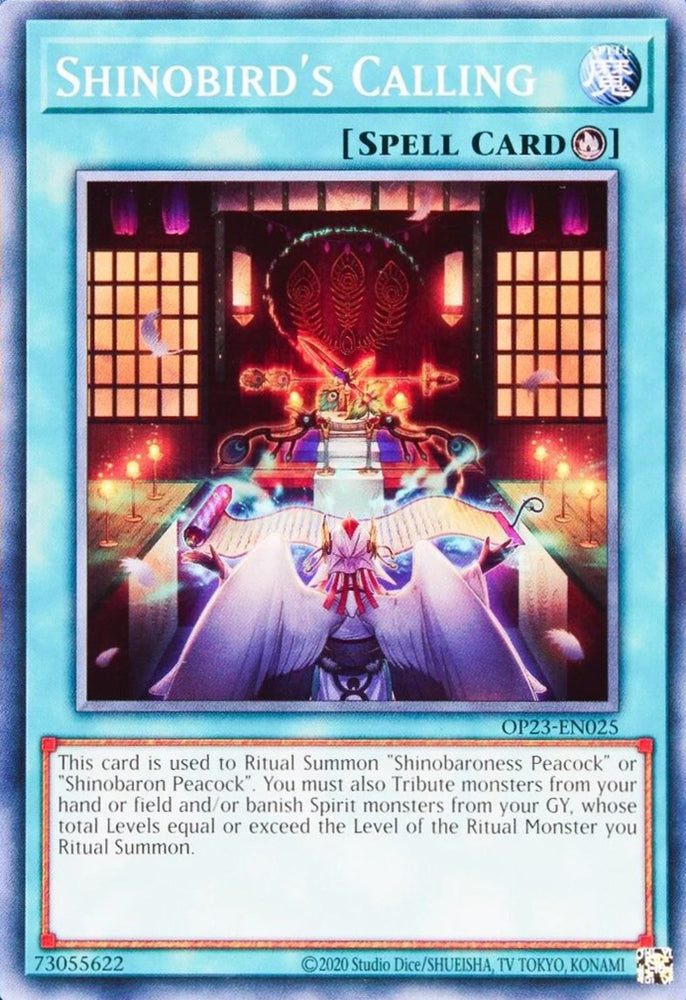 Shinobird's Calling [OP23-EN025] Common