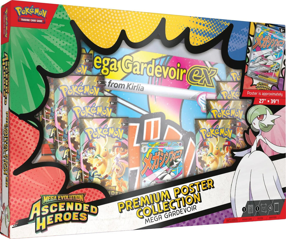 Mega Evolution: Ascended Heroes - Premium Poster Collection (Mega Gardevoir)(MAX 1)