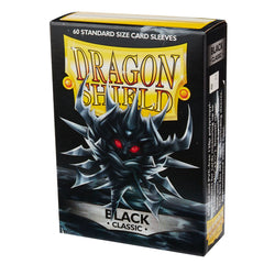 Dragon Shield: Standard 60ct Sleeves - Black (Classic)