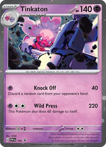 Tinkaton (SVP140) (Cosmos Holo) [Scarlet & Violet: Black Star Promos]