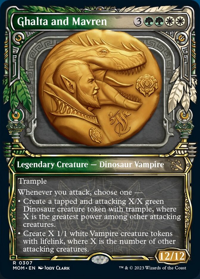 Ghalta and Mavren (Showcase Planar Booster Fun) [March of the Machine]