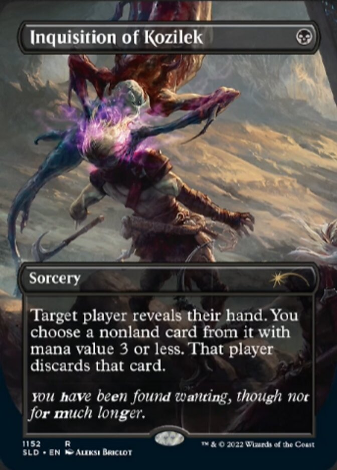 Inquisition of Kozilek (Borderless) [Secret Lair Drop Series]
