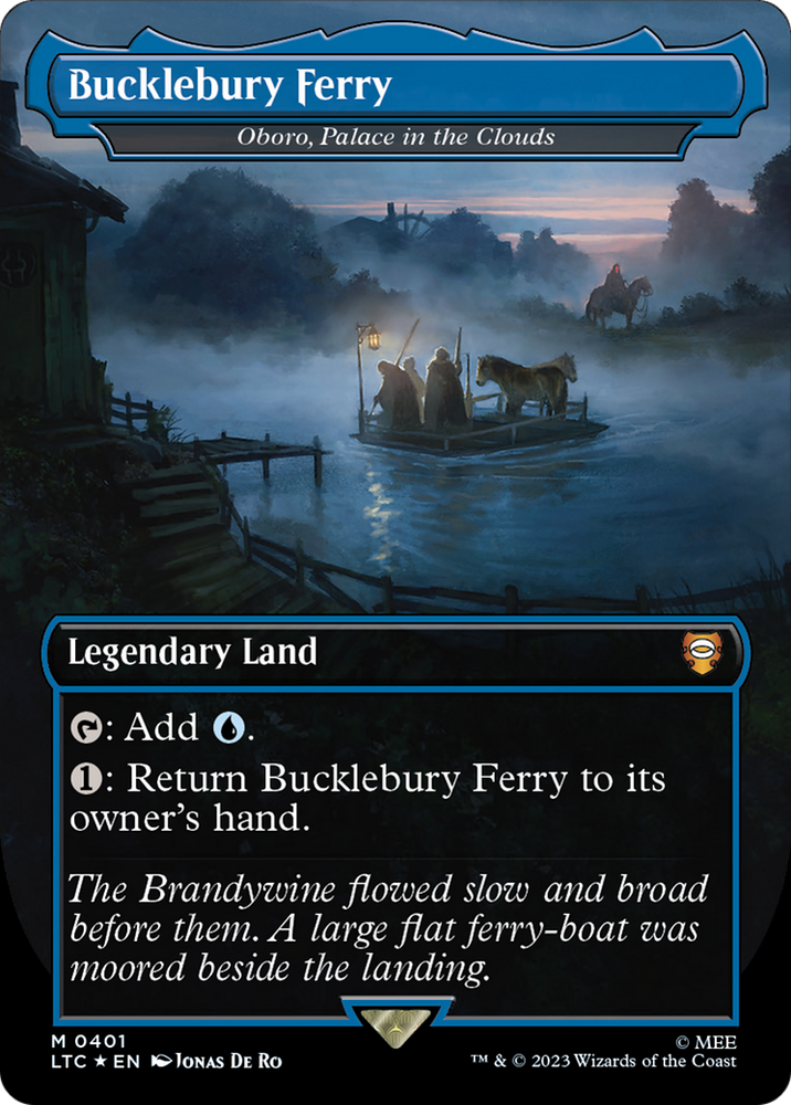 Oboro, Palace in the Clouds - Bucklebury Ferry (Surge Foil Realms and Relics) [The Lord of the Rings: Tales of Middle-Earth Commander]