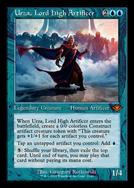 Urza, Lord High Artificer (Retro Foil Etched) [Modern Horizons 2]