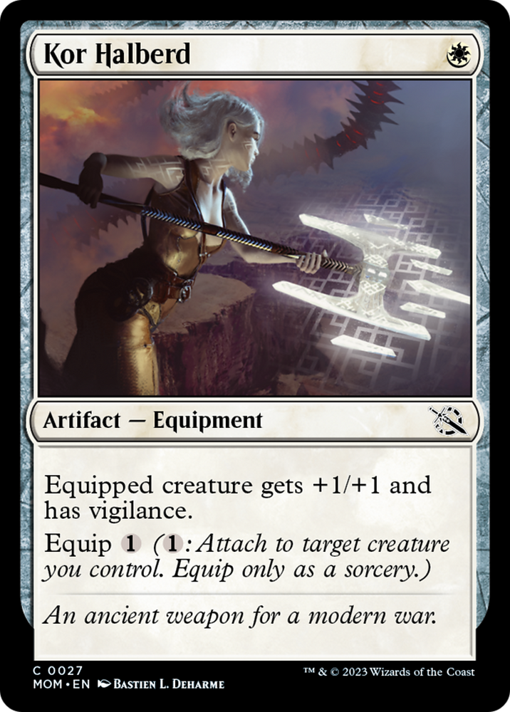 Kor Halberd [March of the Machine]